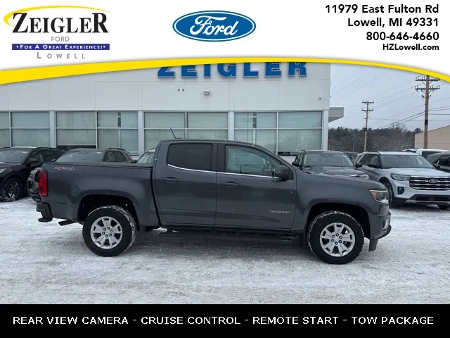 Gray 2016 Chevrolet Colorado LT for sale in Lowell, MI