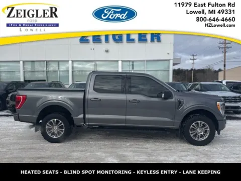 Gray 2021 Ford F-150 XLT for sale in Lowell, MI