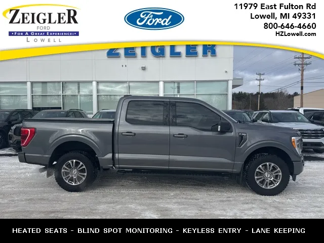 Gray 2021 Ford F-150 XLT for sale in Lowell, MI