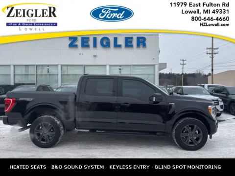Black 2023 Ford F-150 XLT for sale in Lowell, MI