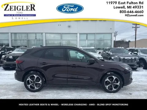 Red 2023 Ford Escape ST-Line Select for sale in Lowell, MI