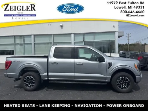 Silver 2023 Ford F-150 XLT for sale in Lowell, MI