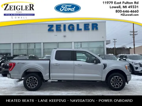 Silver 2023 Ford F-150 XLT for sale in Lowell, MI