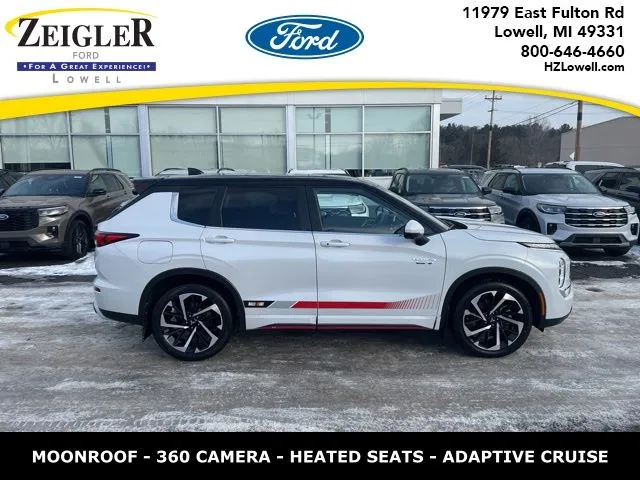 White 2024 Mitsubishi Outlander PHEV SE Ralliart for sale in Lowell, MI