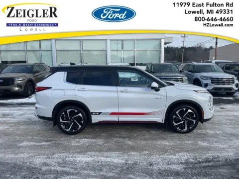 White 2024 Mitsubishi Outlander PHEV SE Ralliart for sale in Lowell, MI
