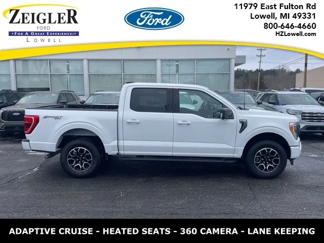 White 2023 Ford F-150 XLT for sale in Lowell, MI