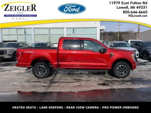 Red 2023 Ford F-150 XLT for sale in Lowell, MI