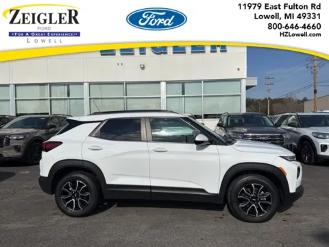 White 2021 Chevrolet TrailBlazer ACTIV for sale in Lowell, MI