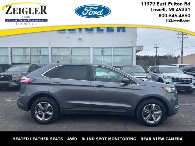 Gray 2024 Ford Edge SEL for sale in Lowell, MI