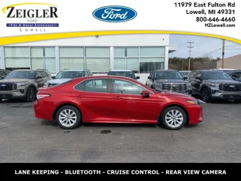Red 2020 Toyota Camry SE for sale in Lowell, MI