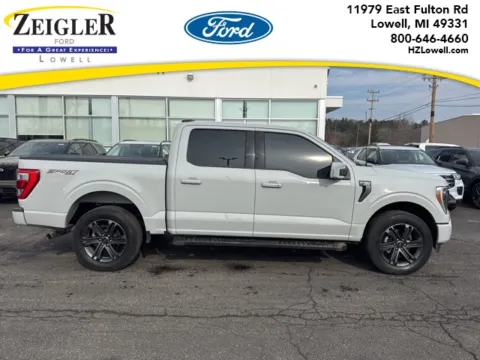 Gray 2023 Ford F-150 Lariat for sale in Lowell, MI