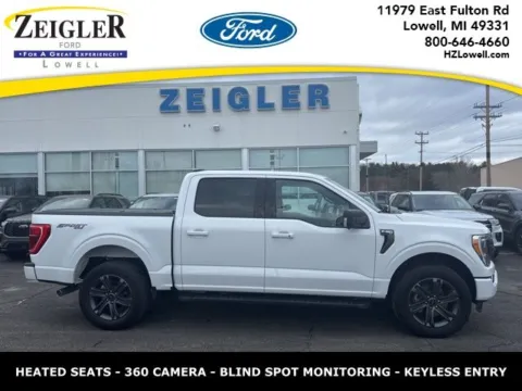 White 2023 Ford F-150 XLT for sale in Lowell, MI