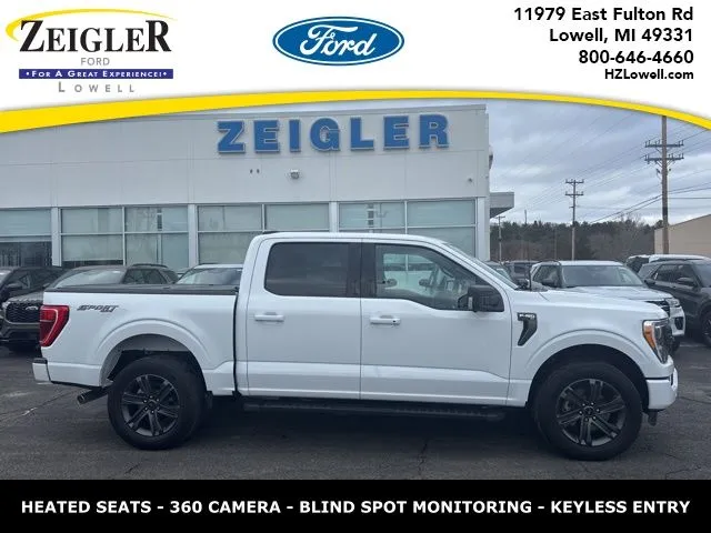 White 2023 Ford F-150 XLT for sale in Lowell, MI