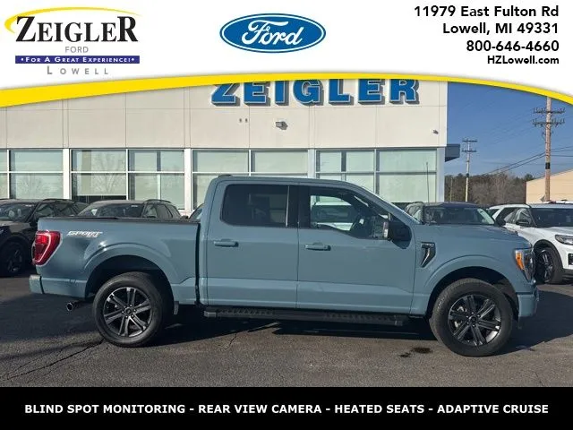 Blue 2023 Ford F-150 XLT for sale in Lowell, MI