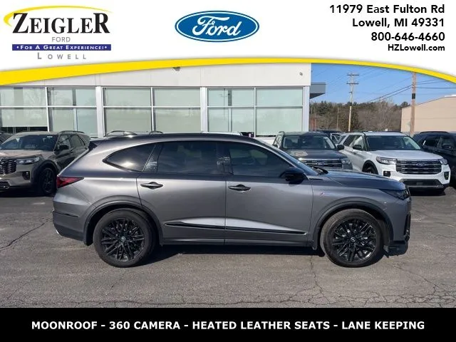 Black 2025 Acura MDX A-Spec Advance Package for sale in Lowell, MI