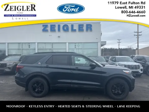 Blue 2024 Ford Explorer Timberline for sale in Lowell, MI