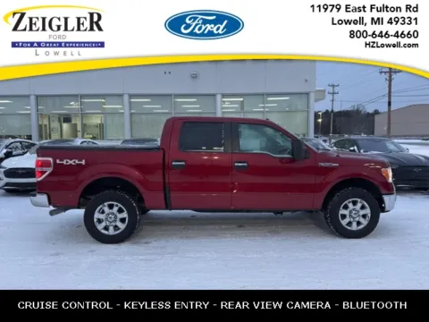 Red 2013 Ford F-150 XLT for sale in Lowell, MI