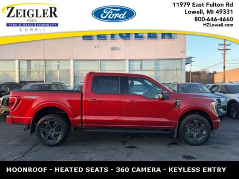 Red 2023 Ford F-150 XLT for sale in Lowell, MI