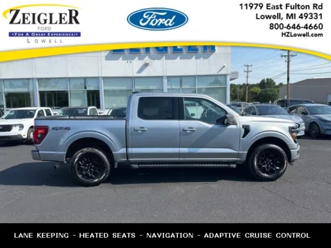 Silver 2025 Ford F-150 XLT for sale in Lowell, MI