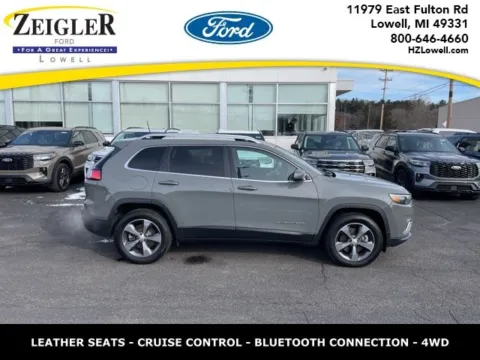 Gray 2020 Jeep Cherokee Limited for sale in Lowell, MI
