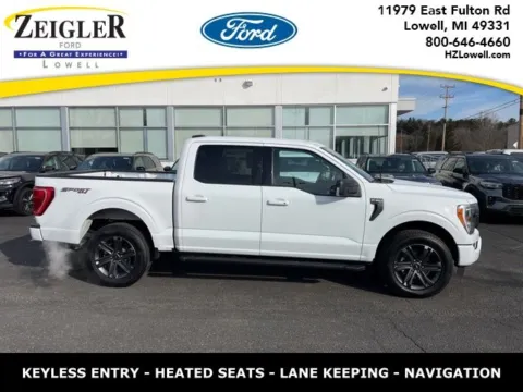 White 2023 Ford F-150 XLT for sale in Lowell, MI