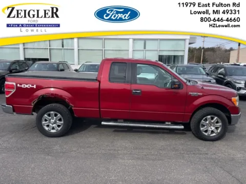 Red 2013 Ford F-150 XLT for sale in Lowell, MI