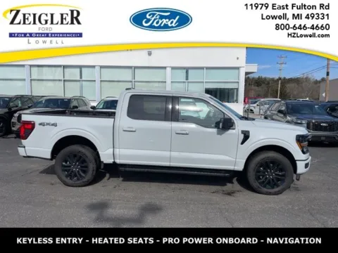 Gray 2024 Ford F-150 XLT for sale in Lowell, MI