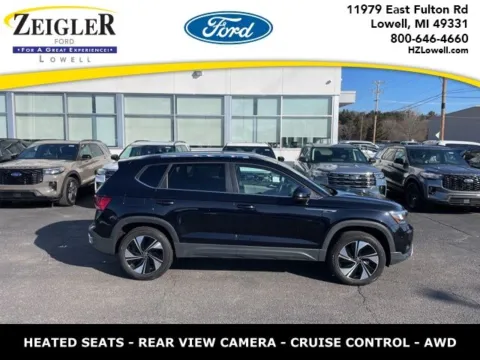 Black 2024 Volkswagen Taos 1.5T SE for sale in Lowell, MI