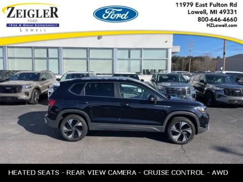 Black 2024 Volkswagen Taos 1.5T SE for sale in Lowell, MI