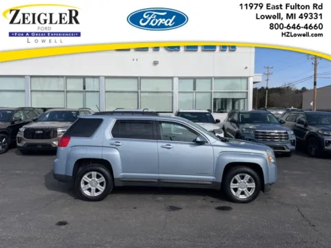 Silver 2015 GMC Terrain SLE-2 for sale in Lowell, MI