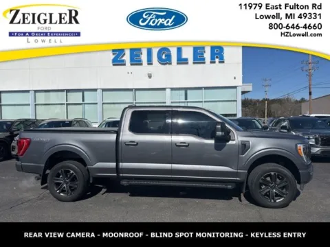 Gray 2021 Ford F-150 XLT for sale in Lowell, MI