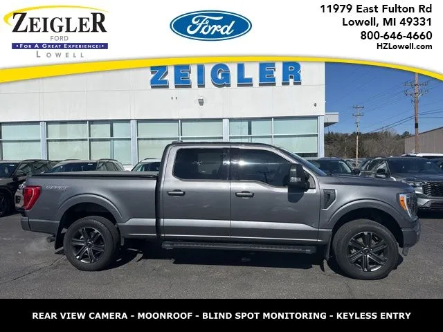 Gray 2021 Ford F-150 XLT for sale in Lowell, MI