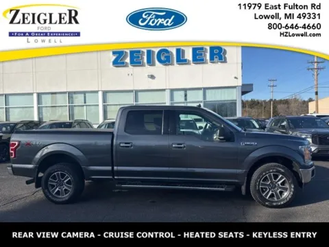 Gray 2018 Ford F-150 XLT for sale in Lowell, MI
