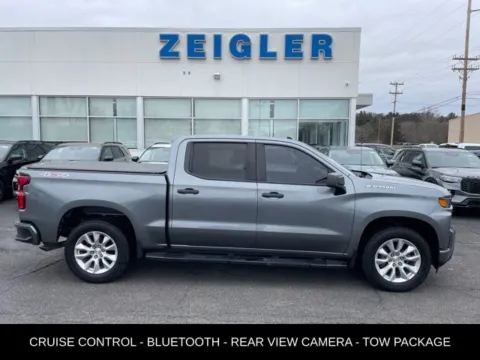 Gray 2021 Chevrolet Silverado 1500 Custom for sale in Lowell, MI