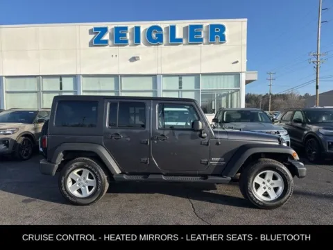 Gray 2018 Jeep Wrangler JK Unlimited Sport for sale in Lowell, MI