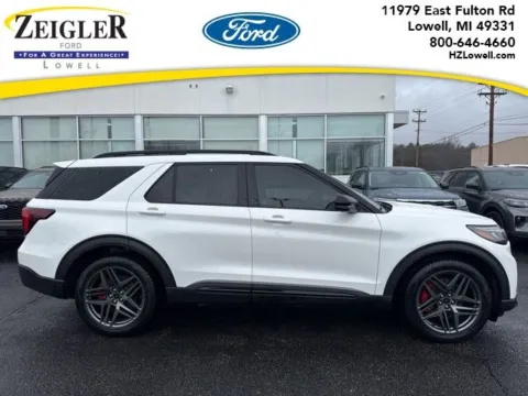 Gray 2025 Ford Explorer ST for sale in Lowell, MI