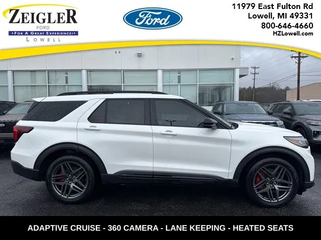 Gray 2025 Ford Explorer ST for sale in Lowell, MI