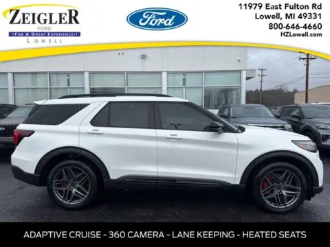 Gray 2025 Ford Explorer ST for sale in Lowell, MI