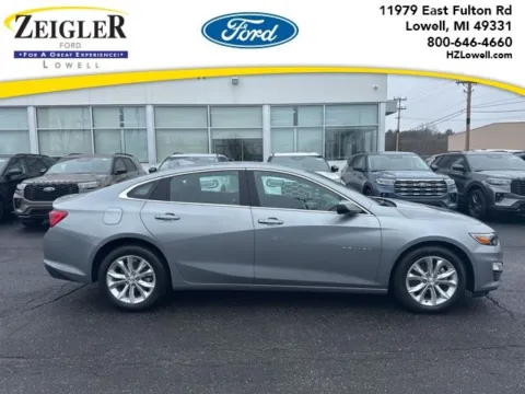 Gray 2024 Chevrolet Malibu LT for sale in Lowell, MI