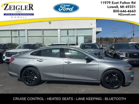 Gray 2024 Chevrolet Malibu LT for sale in Lowell, MI