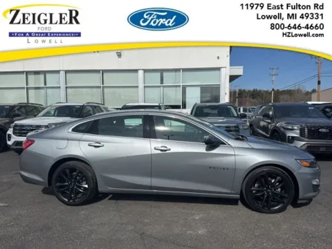 Gray 2024 Chevrolet Malibu LT for sale in Lowell, MI