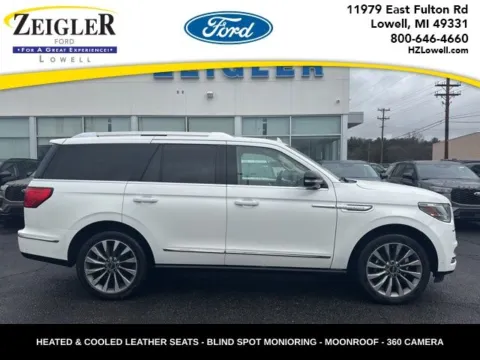 White 2020 Lincoln Navigator Reserve for sale in Lowell, MI