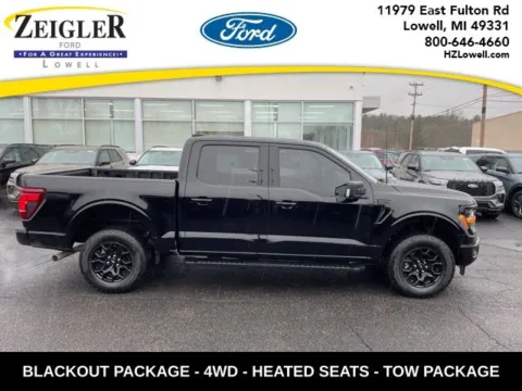 Black 2024 Ford F-150 XLT for sale in Lowell, MI
