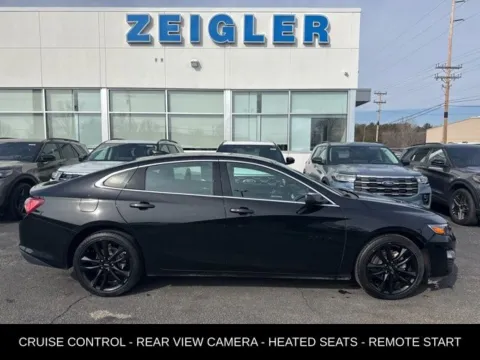 Black 2024 Chevrolet Malibu LT for sale in Lowell, MI