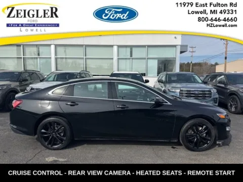 Black 2024 Chevrolet Malibu LT for sale in Lowell, MI