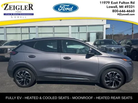Gray 2022 Chevrolet Bolt EUV Premier for sale in Lowell, MI