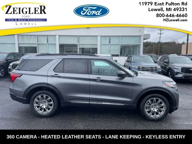 Gray 2025 Ford Explorer Active for sale in Lowell, MI