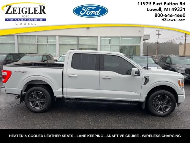 Gray 2023 Ford F-150 Lariat for sale in Lowell, MI
