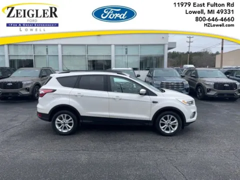 White 2018 Ford Escape SEL for sale in Lowell, MI