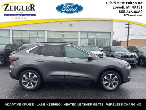 Gray 2025 Ford Escape Platinum for sale in Lowell, MI